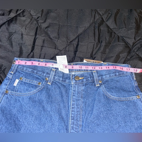 Carhartt Men's Relaxed Fit Jeans - Classic Blue - Picture 10 of 10